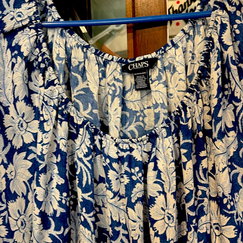 Lot of 2 ladies plus shirts and a romper all in  like new condition for spring